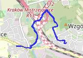 Trasa z dnia 2017-03-12 13:02 - mapa trasy gps - wędrówka