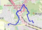Trasa z dnia 2017-03-17 17:28 - mapa trasy gps - wędrówka