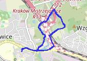 Trasa z dnia 2017-04-20 19:32 - mapa trasy gps - wędrówka