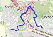 Trasa z dnia 2017-04-22 14:27 - mapa trasy gps - wędrówka