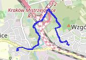 Trasa z dnia 2017-11-01 14:45 - mapa trasy gps - wędrówka