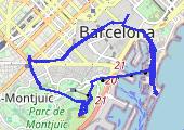 Trasa z dnia 2018-02-19 22:31 - mapa trasy gps - marsz
