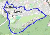 Trasa z dnia 2013-06-30 12:40 - mapa trasy gps - marsz