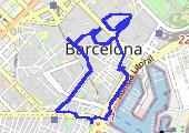 Trasa z dnia 2018-02-21 19:07 - mapa trasy gps - marsz