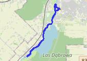 OBW1 4km + BC2 8km  + trucht 2km - mapa trasy gps - bieganie