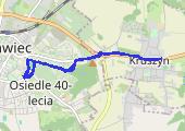Trasa z dnia 2018-02-23 19:28 - mapa trasy gps - bieganie