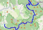 Góry Wałbrzyskie i Góry Kamienne: Borowa, Schronisko Andrzejówka i Waligóra - mapa trasy gps - marsz