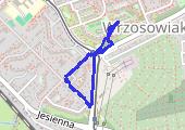 Trasa z dnia 2018-02-25 09:26 - mapa trasy gps - marsz