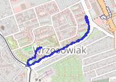 Trasa z dnia 2018-02-25 18:17 - mapa trasy gps - marsz
