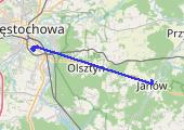 Trasa z dnia 2018-03-02 07:36 - mapa trasy gps - marsz