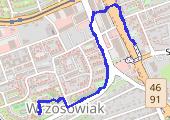 Trasa z dnia 2018-02-26 17:26 - mapa trasy gps - marsz