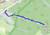 Trasa z dnia 2018-03-04 11:21 - mapa trasy gps - snowboard