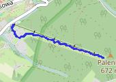 Trasa z dnia 2018-03-04 11:35 - mapa trasy gps - snowboard