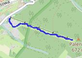 Trasa z dnia 2018-03-04 12:00 - mapa trasy gps - snowboard