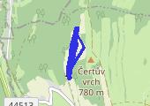 Trasa z dnia 2018-02-25 14:34 - mapa trasy gps - snowboard
