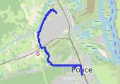 Trasa z dnia 2018-03-05 15:36 - mapa trasy gps - rower górski