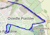 Trasa z dnia 2018-03-05 18:56 - mapa trasy gps - bieganie