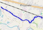 Trasa z dnia 2018-03-05 19:45 - mapa trasy gps - bieganie