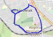 Trasa z dnia 2018-03-05 21:51 - mapa trasy gps - marsz