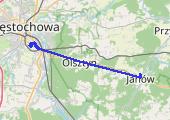 Trasa z dnia 2018-03-06 07:42 - mapa trasy gps - marsz