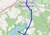 TM - Karolinów - mapa trasy gps - rower górski
