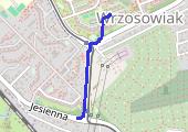 Trasa z dnia 2018-03-06 16:50 - mapa trasy gps - marsz
