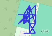 Trasa z dnia 2018-02-26 11:09 - mapa trasy gps - łyżwy