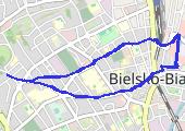 Trasa z dnia 2018-03-08 20:56 - mapa trasy gps - spacer
