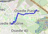 Trasa z dnia 2018-03-09 06:01 - mapa trasy gps - marsz