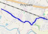 Trasa z dnia 2018-03-09 20:04 - mapa trasy gps - bieganie