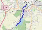 OBW1 - 22km - mapa trasy gps - bieganie
