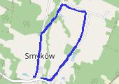 bieg 11.03.2018 - mapa trasy gps - bieganie