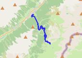 Trasa z dnia 2018-03-13 13:14 - mapa trasy gps - snowboard