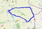 Trasa z dnia 2018-03-11 18:04 - mapa trasy gps - bieganie