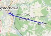 Trasa z dnia 2018-03-14 07:42 - mapa trasy gps - marsz