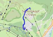 Trasa z dnia 2018-03-15 12:56 - mapa trasy gps - snowboard