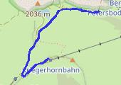 Trasa z dnia 2018-03-15 13:57 - mapa trasy gps - snowboard