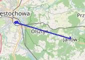 Trasa z dnia 2018-03-16 07:39 - mapa trasy gps - marsz