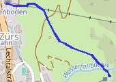 Trasa z dnia 2018-03-16 10:44 - mapa trasy gps - snowboard