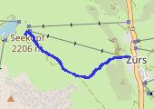 Trasa z dnia 2018-03-16 11:32 - mapa trasy gps - snowboard