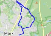 Trasa z dnia 2018-03-18 15:16 - mapa trasy gps - spacer