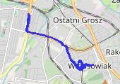 Trasa z dnia 2018-03-19 20:05 - mapa trasy gps - marsz
