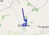 Trasa z dnia 2018-03-21 16:30 - mapa trasy gps - nordic walking