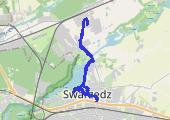Trasa z dnia 2018-03-21 20:31 - mapa trasy gps - nordic walking
