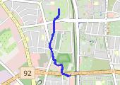 Trasa z dnia 2018-03-23 10:26 - mapa trasy gps - marsz