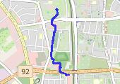 Trasa z dnia 2018-03-23 11:32 - mapa trasy gps - marsz