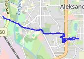 Trasa z dnia 2018-03-23 14:58 - mapa trasy gps - marsz