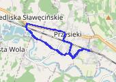 Trasa z dnia 2018-03-23 19:40 - mapa trasy gps - bieganie