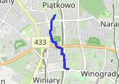 Trasa z dnia 2018-03-24 11:00 - mapa trasy gps - marsz