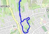 Trasa z dnia 2018-03-24 16:46 - mapa trasy gps - spacer